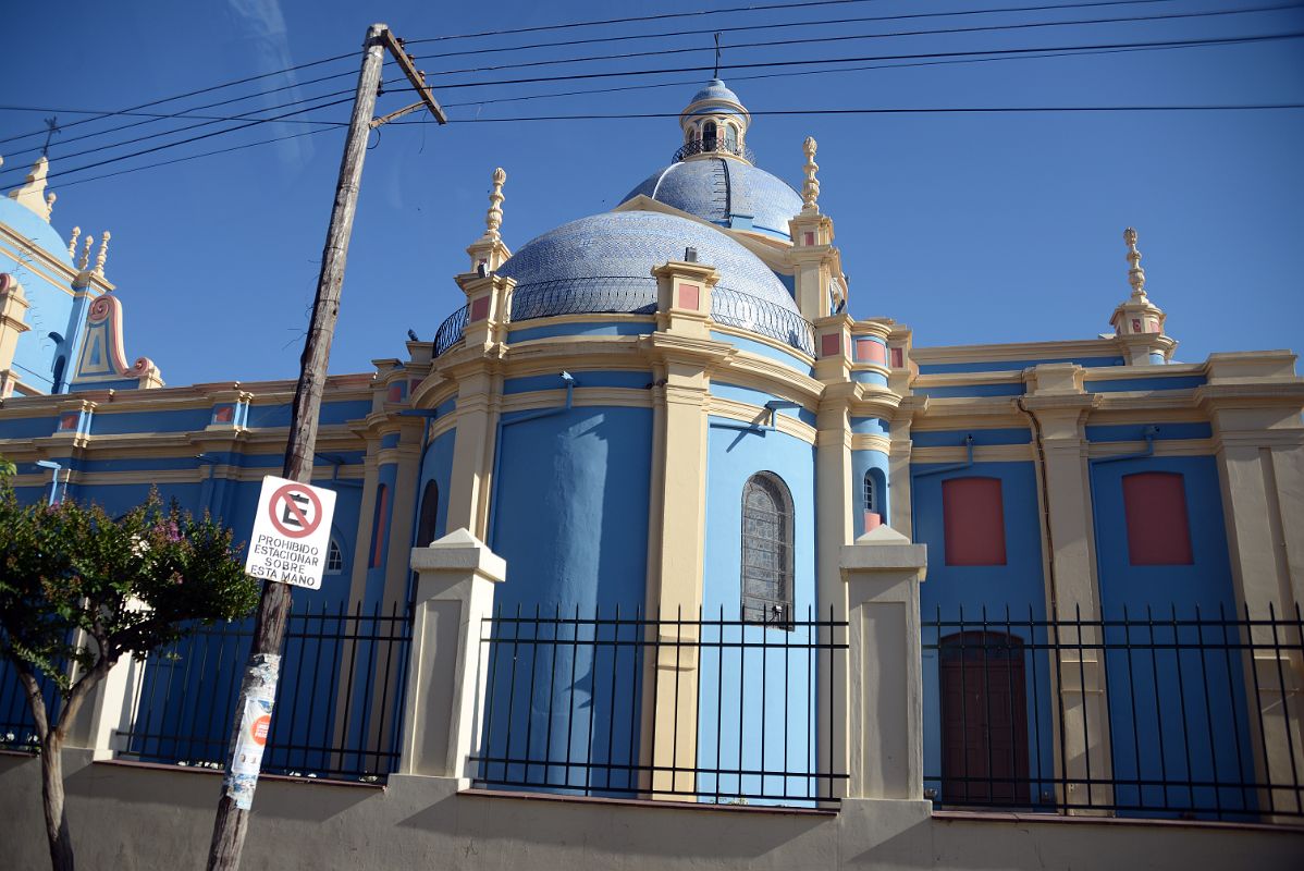 14-2 Beautiful Blue Coloured Iglesia Nuestra Senora de la Candelaria Church Salta Argentina